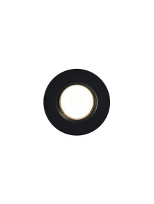 Czarne oczko sufitowe LED do łazienki Leonis ściemnialne, wpuszczane IP65 2700K 4.5W Czarne oczko sufitowe LED do łazienki Leonis ściemnialne, wpuszczane IP65 2700K 4.5W