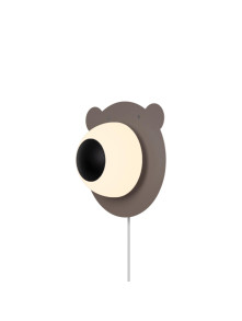 Kinkiet dziecięcy Bruna Bear - miś niedzwiadek na ścianę obok łóżka Kinkiet dziecięcy Bruna Bear - miś niedzwiadek na ścianę obok łóżka