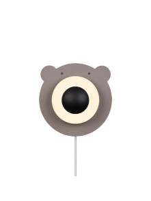 Kinkiet dziecięcy Bruna Bear - miś niedzwiadek na ścianę obok łóżka Kinkiet dziecięcy Bruna Bear - miś niedzwiadek na ścianę obok łóżka