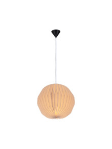 Lampa wisząca nad schody Belloy 30 papierowy harmonijkowy klosz