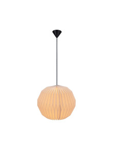 Lampa wisząca nad schody Belloy 30 papierowy harmonijkowy klosz