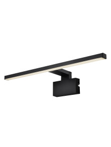 Czarny kinkiet łazienkowy Marlee, IP44 - podłużny 50 cm LED 4000K