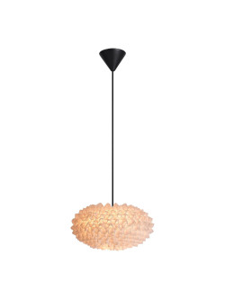 Lampa wisząca do pokoju dziecka Villo - papierowy lampion z falbankami