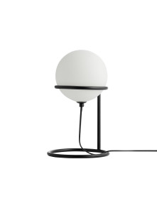 Lampa stojąca biała kula Wilson na stolik nocny półkę - Nordlux Lampa stojąca biała kula Wilson na stolik nocny półkę - Nordlux