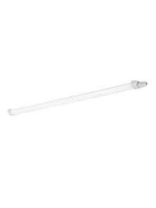 Lampa sufitowa LED do garażu Marisol 100 cm podłóżna biała oprawa IP65 4000K