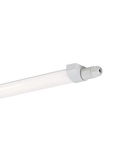 Lampa sufitowa LED do garażu Marisol 100 cm podłóżna biała oprawa IP65 4000K