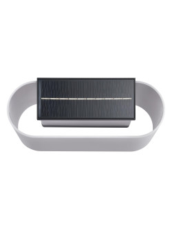 Kinkiet elewacyjny na ścianę z cegły Piola LED solarny bez kabli, czujnik ruchu i IP44