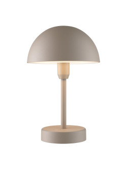 Lampa stołowa zewnętrzna Ellen To-Go MINI (beżowa) - stacja ładująca, LED z IP44 i ściemniaczem