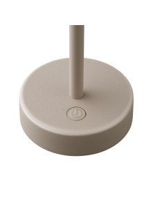 Lampa stołowa zewnętrzna Ellen To-Go MINI (beżowa) - stacja ładująca, LED z IP44 i ściemniaczem Lampa stołowa zewnętrzna Ellen To-Go MINI (beżowa) - stacja ładująca, LED z IP44 i ściemniaczem