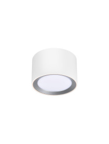 Lampa biała tuba sufitowa nad lustro w łazience IP44 Landon 8, LED 2700K 600lm Lampa biała tuba sufitowa nad lustro w łazience IP44 Landon 8, LED 2700K 600lm