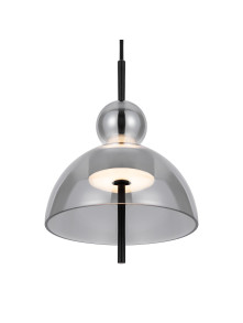Lampa wisząca Bangkok LED 3000K do salonu - transparentny szklany klosz Lampa wisząca Bangkok LED 3000K do salonu - transparentny szklany klosz
