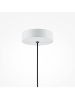Biała lampa wisząca Basic colors nad stół - metalowy stożkowy klosz 1xE27 - Maytoni