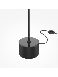 Designerska lampa podłogowa Double Moon LED 3000K - podwójne szklane kule - Maytoni Designerska lampa podłogowa Double Moon LED 3000K - podwójne szklane kule - Maytoni