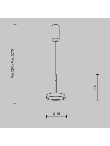 Industrialna lampa wisząca El LED do kuchni - metalowy klosz z siatką plastra miodu, 3000K Industrialna lampa wisząca El LED do kuchni - metalowy klosz z siatką plastra miodu, 3000K