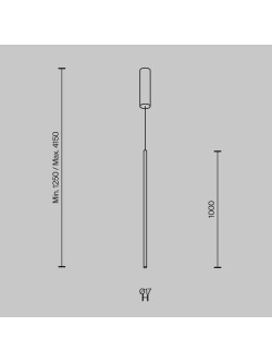 Minimalistyczna lampa wisząca Halo LED w kolorze mosiądzu - smukła tuba, CCT 3000/4000K