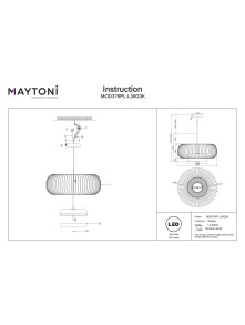 Złota lampa wisząca Levitation LED 3000K - ażurowy klosz z metalowych prętów Złota lampa wisząca Levitation LED 3000K - ażurowy klosz z metalowych prętów