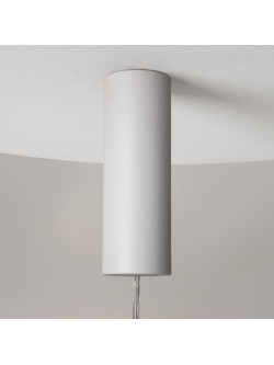 Minimalistyczna lampa wisząca Nebula LED 3000K do salonu - szklana kula 6W - Maytoni