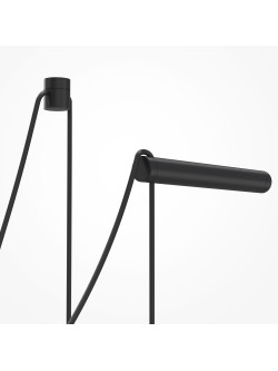 Lampa ścienna Twins LED do korytarza - dwie mleczne szklane kule pająk 1400 lm