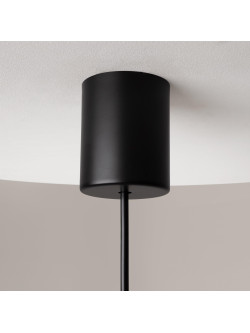Minimalistyczna lampa wisząca The Sixth Sense LED - mleczna szklana kula 3000K