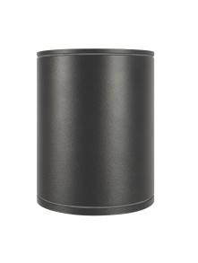 Lampa zewnętrzna tuba sufitowa Bar LED z IP65 - metalowa, grafitowa, 3000K, 12W