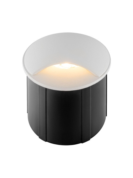 Wpuszczana oprawa ścienna Biscotti LED IP65 - minimalistyczny półksiężyc 3000K Wpuszczana oprawa ścienna Biscotti LED IP65 - minimalistyczny półksiężyc 3000K
