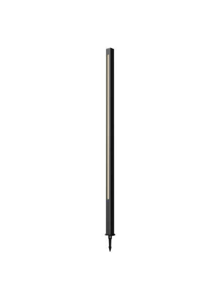 Słupek ogrodowy LED Pole – liniowy 80 cm, minimalistyczny, 12W, 3000K, IP65, antracytowy