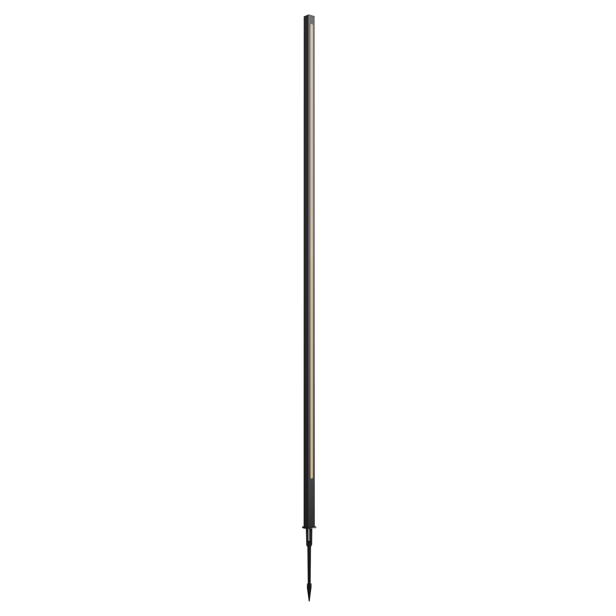 Słupek ogrodowy LED Pole – liniowy 120 cm, minimalistyczny, 24W, 3000K, IP65, antracytowy