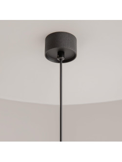 Czarna lampa wisząca Artisan nad wyspę - fakturowana tuba GU10 1-punktowa - Maytoni