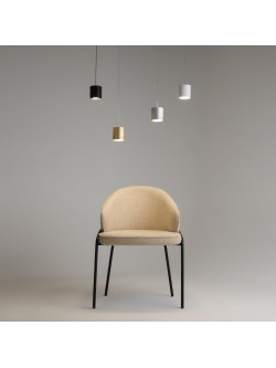 Lampa wisząca Polar – cylindryczna (tuba), kierunkowe światło, GX53, czarna - Maytoni