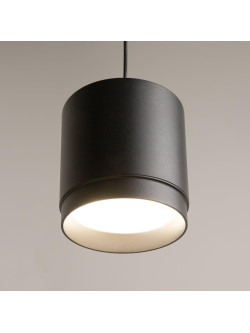 Lampa wisząca Polar – cylindryczna (tuba), kierunkowe światło, GX53, czarna - Maytoni