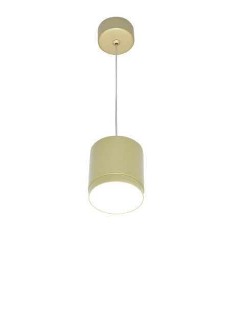 Lampa wisząca Polar – cylindryczna (tuba), kierunkowe światło, GX53, złota - Maytoni