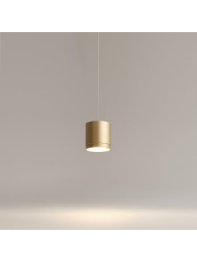 Lampa wisząca Polar – cylindryczna (tuba), kierunkowe światło, GX53, złota - Maytoni