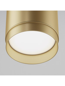 Lampa wisząca Polar – cylindryczna (tuba), kierunkowe światło, GX53, złota - Maytoni