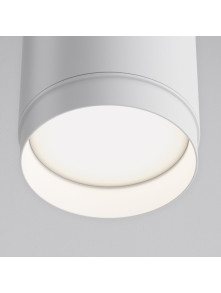 Lampa wisząca Polar – cylindryczna (tuba), kierunkowe światło, GX53, biała - Maytoni Lampa wisząca Polar – cylindryczna (tuba), kierunkowe światło, GX53, biała - Maytoni