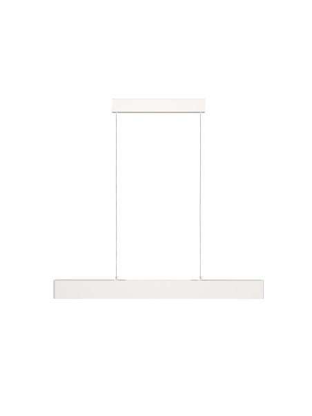 Lampa wisząca Step LED - płaska belka (91 cm) nad wyspę, 3000K, 23W, biała - Maytoni Lampa wisząca Step LED - płaska belka (91 cm) nad wyspę, 3000K, 23W, biała - Maytoni