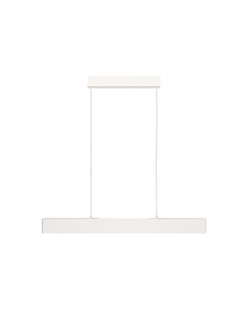 Lampa wisząca Step LED - płaska belka (91 cm) nad wyspę, 3000K, 23W, biała - Maytoni