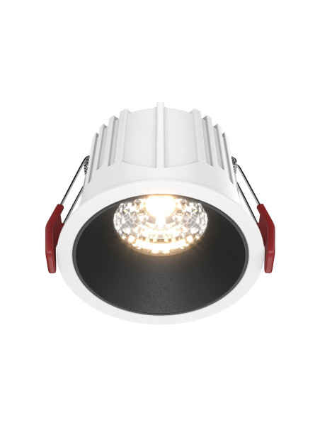 Oprawa wpuszczana LED Alfa (oczko sufitowe) – okrągła, głęboka, 15W, 2700K, kąt 36°, biało-czarna Oprawa wpuszczana LED Alfa (oczko sufitowe) – okrągła, głęboka, 15W, 2700K, kąt 36°, biało-czarna