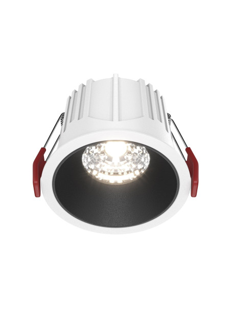 Oprawa wpuszczana LED Alfa (oczko sufitowe) – okrągła, głęboka, 15W, 4000K, kąt 36°, ściemnialna, biało-czarna Oprawa wpuszczana LED Alfa (oczko sufitowe) – okrągła, głęboka, 15W, 4000K, kąt 36°, ściemnialna, biało-czarna