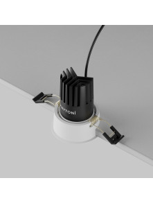 Oprawa wpuszczana LED Dip – głęboka (oczko sufitowe), 10W, 2700K, kąt 50°, biała Oprawa wpuszczana LED Dip – głęboka (oczko sufitowe), 10W, 2700K, kąt 50°, biała