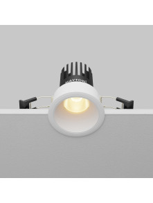 Oprawa wpuszczana LED Dip – głęboka (oczko sufitowe), 10W, 2700K, kąt 50°, biała Oprawa wpuszczana LED Dip – głęboka (oczko sufitowe), 10W, 2700K, kąt 50°, biała