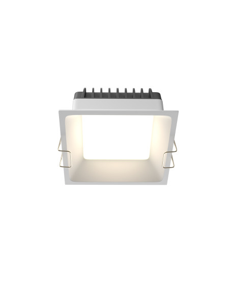 Oprawa wpuszczana LED Okno – kwadratowa, 12W, CCT 3000/4000/6000K, kąt 100°, IP44, mleczna bledna, biała Oprawa wpuszczana LED Okno – kwadratowa, 12W, CCT 3000/4000/6000K, kąt 100°, IP44, mleczna bledna, biała