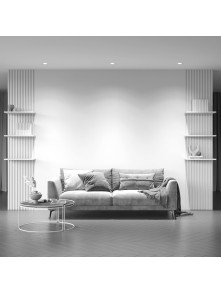 Oprawa wpuszczana LED Yin – ściemnialne oczko, 12W, 3000K, kąt 60°, biała