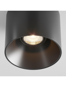 Oprawa sufitowa natynkowa LED Alfa – okrągła, tuba 12.5 cm, 25W, 3000K, kąt 60°, ściemnialna, czarna Oprawa sufitowa natynkowa LED Alfa – okrągła, tuba 12.5 cm, 25W, 3000K, kąt 60°, ściemnialna, czarna