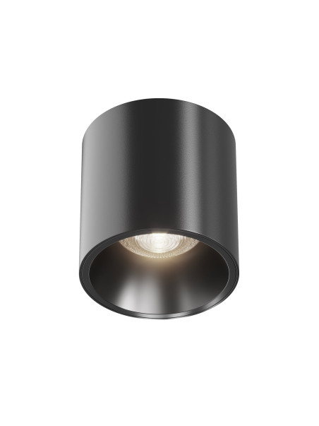 Oprawa sufitowa natynkowa LED Alfa – okrągła, tuba 7 cm, 12W, 4000K, kąt 24°, ściemnialna, czarna Oprawa sufitowa natynkowa LED Alfa – okrągła, tuba 7 cm, 12W, 4000K, kąt 24°, ściemnialna, czarna