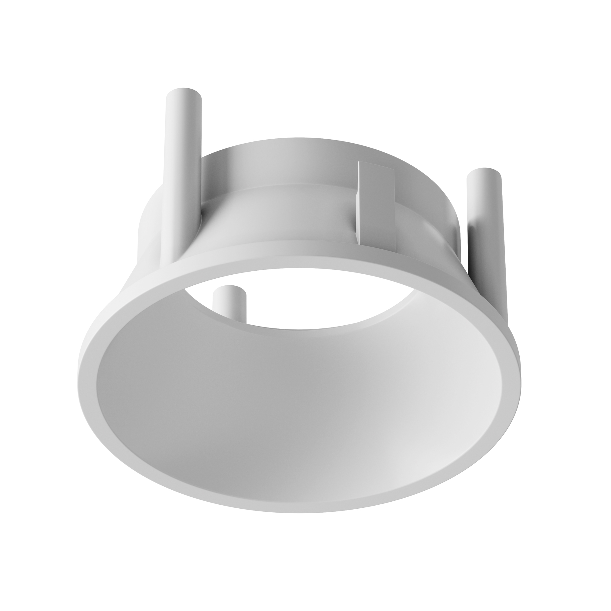 Dekoracyjna ramka do opraw Alfa LED 7 cm 10W, biała