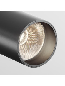 Oprawa sufitowa natynkowa LED Focus – okrągła, spot, regulowany, 12W, 3000K, kąt 50°, ściemnialna, czarny reflektor Oprawa sufitowa natynkowa LED Focus – okrągła, spot, regulowany, 12W, 3000K, kąt 50°, ściemnialna, czarny reflektor