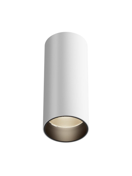 Oprawa sufitowa natynkowa LED Focus – okrągła, tuba, 12W, 3000K, kąt 50°, ściemnialna, biała Oprawa sufitowa natynkowa LED Focus – okrągła, tuba, 12W, 3000K, kąt 50°, ściemnialna, biała