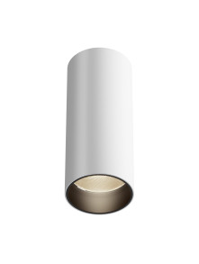 Oprawa sufitowa natynkowa LED Focus – okrągła, tuba, 12W, 3000K, kąt 50°, biała