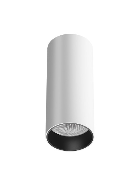Oprawa sufitowa natynkowa LED Focus – okrągła, tuba, 12W, 4000K, kąt 50°, biała Oprawa sufitowa natynkowa LED Focus – okrągła, tuba, 12W, 4000K, kąt 50°, biała
