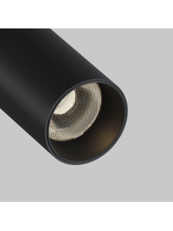 Oprawa sufitowa natynkowa LED Focus T – okrągła, regulowana, wąska tuba, 6W, 3000K, kąt 36°, czarna